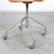 1st edition 'Mosquito' swivel desk chair by Arne Jacobsen for Fritz Hansen, 1955
