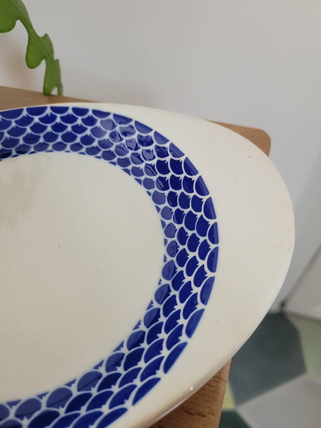Badonviller porcelain dish