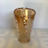 Marigold carnival orangeade service with iridescent reflections