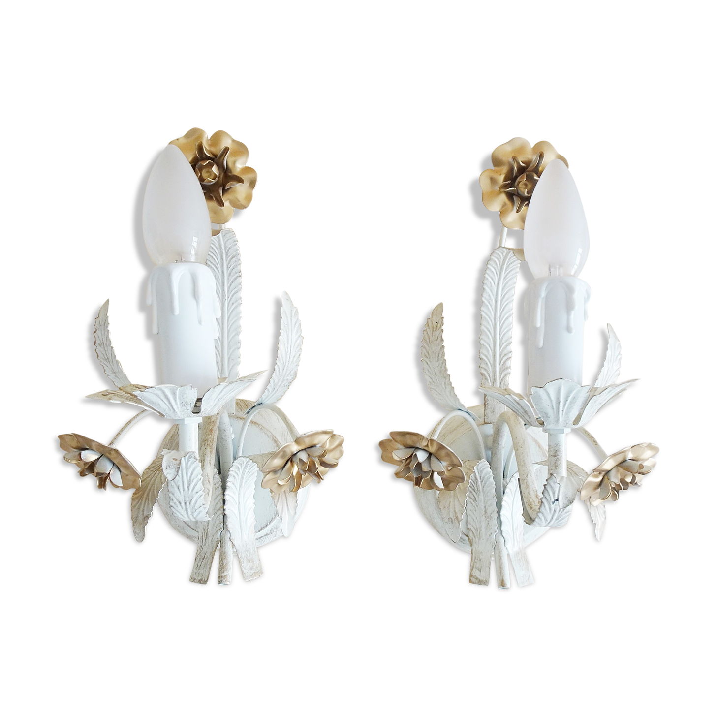 Wall lamp set in the Florentine style by Fischer Leuchten