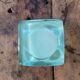Brutalist Ashtray in Glass Block by La Rochère - Circa 1970