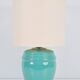 Table Lamp in Mint Porcelain from Laura Ashley, 1980s