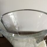 Vase en verre épais