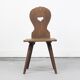 Chaise d'art populaire primitif