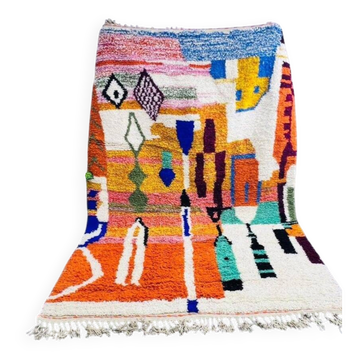 Magnifique tapis berbère coloré 200/300cm