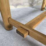Table vintage en bois massif