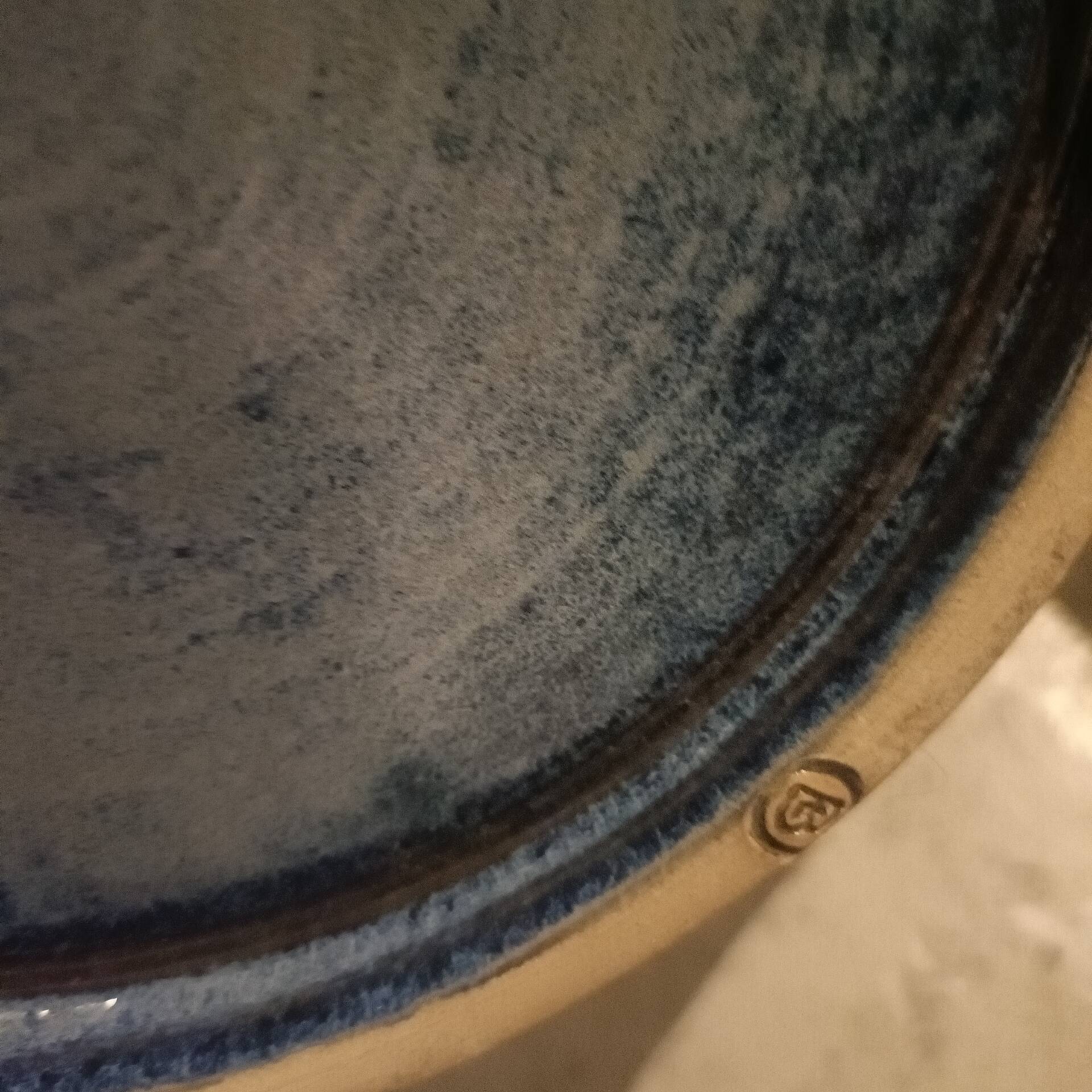 Superbe poterie en grès émaillé
