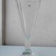 Designer crystal vase
