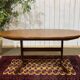 G-Plan oval teak table from the 1970s with a butterfly extension.