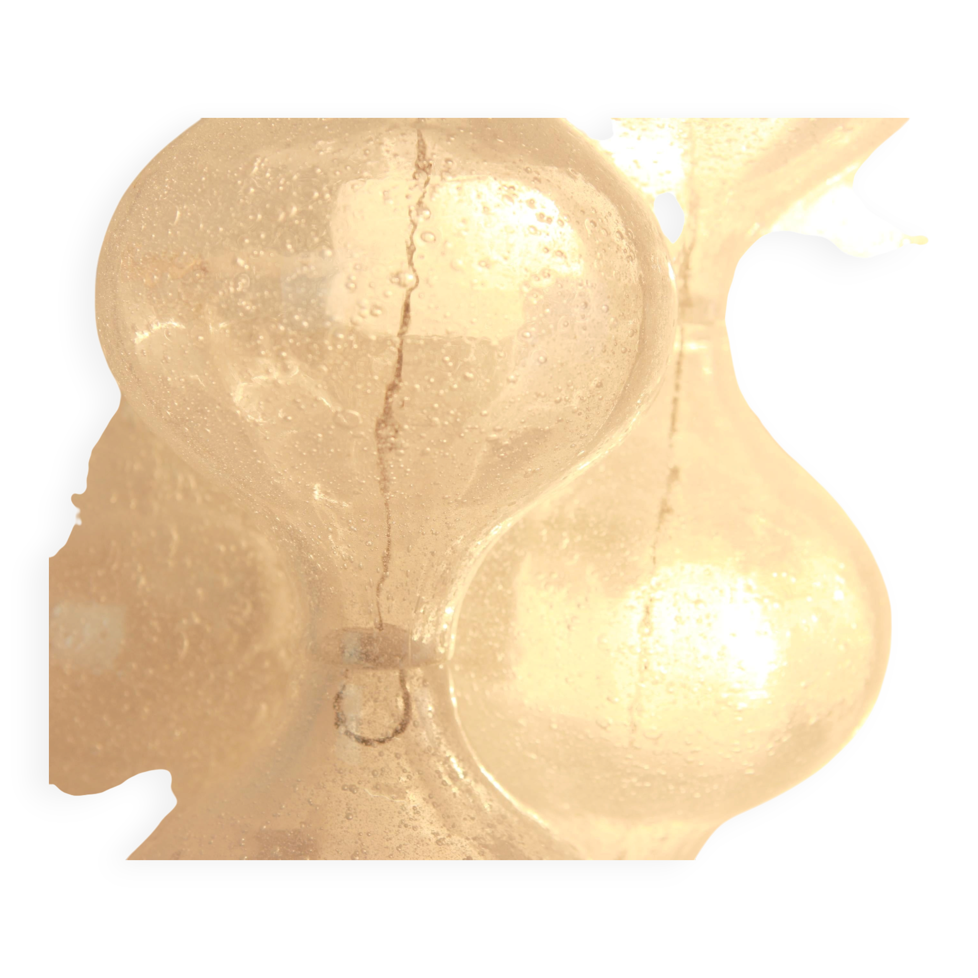 Pairs of large wall sconces 'Tulipan' Kalmar, Austria, 1970s