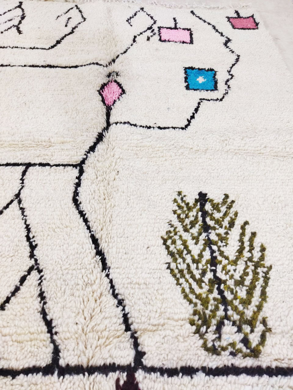 Moroccan Berber Carpet 244x164cm