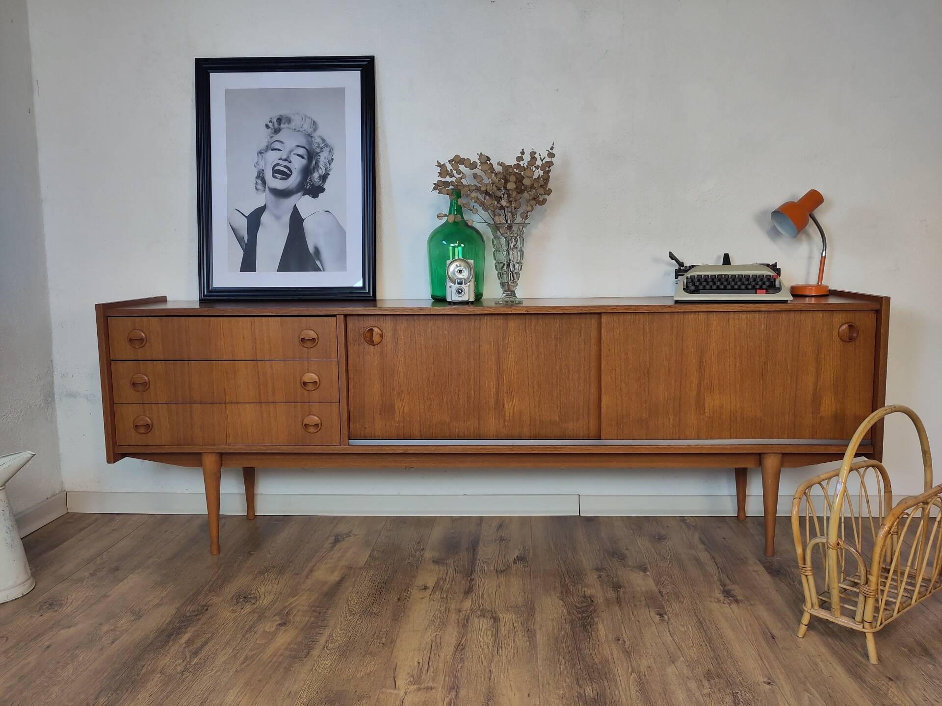 Scandinavian teak sideboard