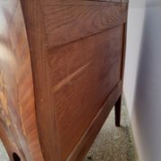 Louis xv style chest of drawers in rosewood marquetry