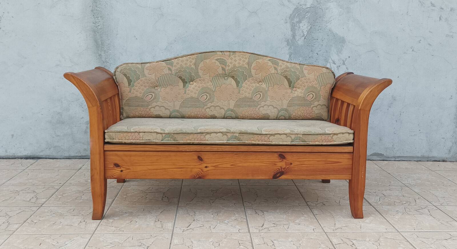 Vintage pine bench