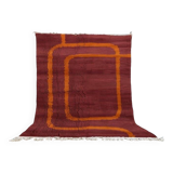 Handmade pure wool rug, size 2.5/1.5 m.