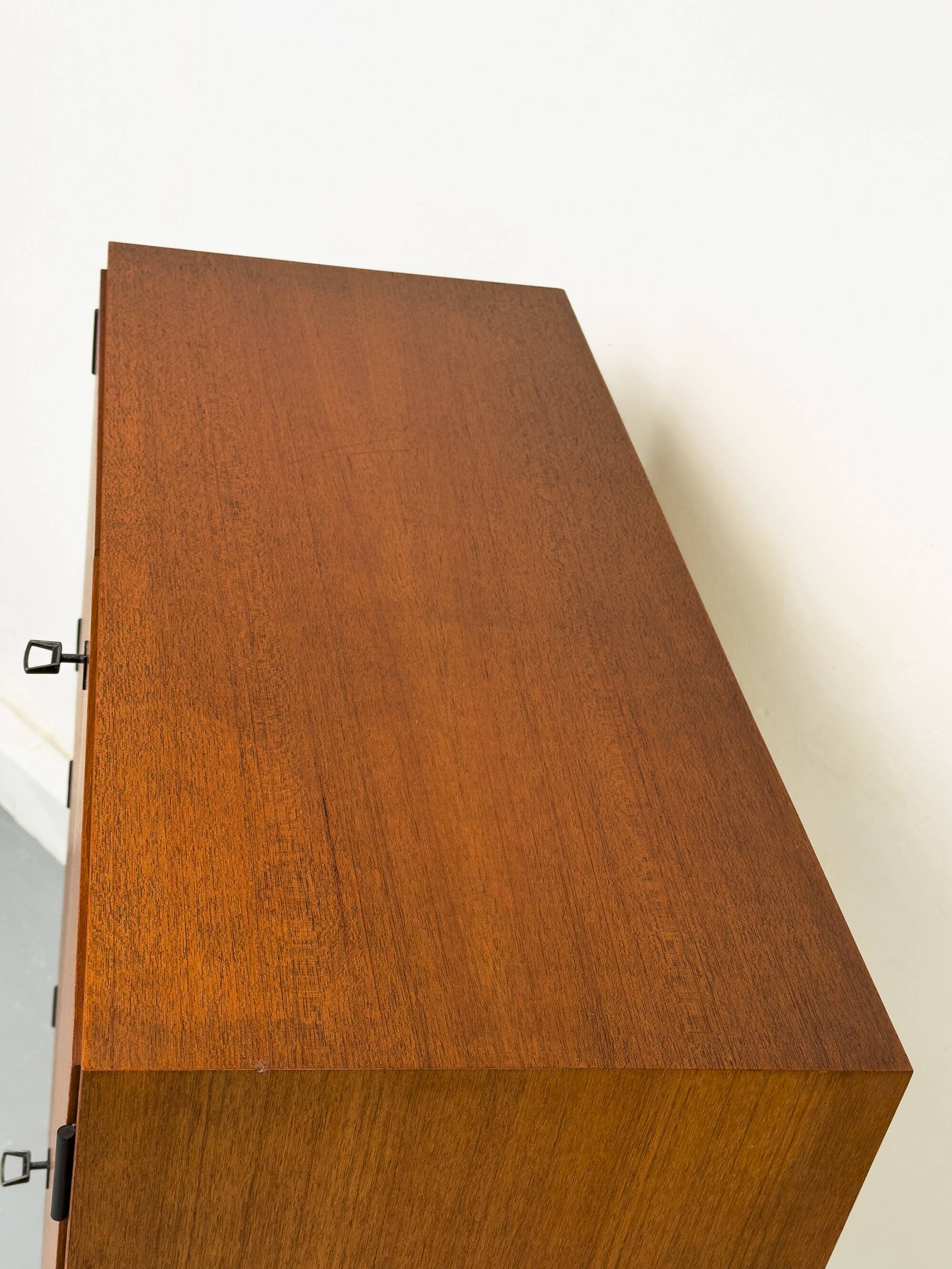 Mid-Century Teak Highboard Cabinet, 1963