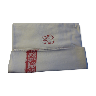 Tablecloth and towels