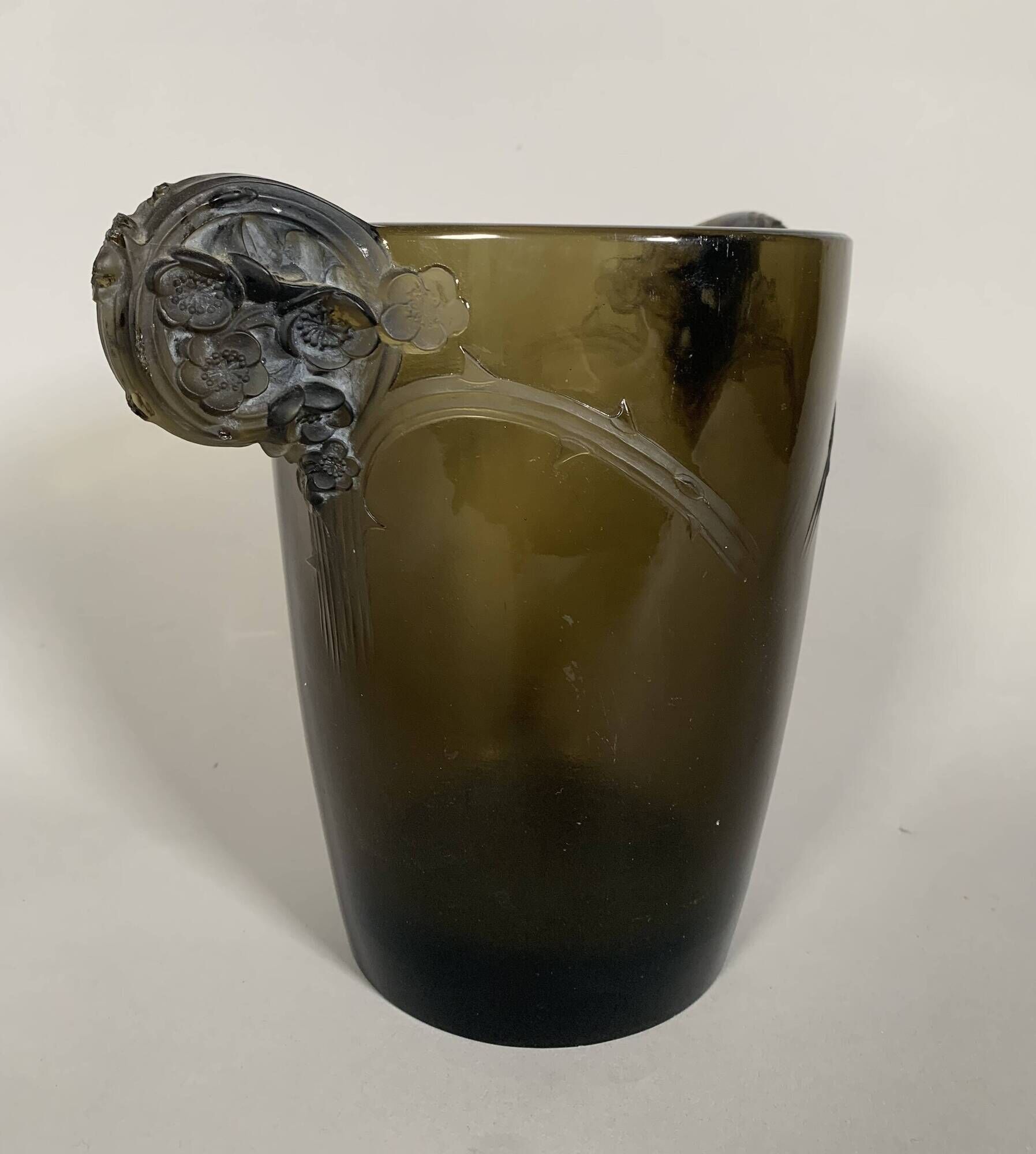 René Lalique (1860-1940) Vase "chamarande" (1926) Art Deco 20th Century