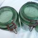 4 jars 1 liter bottle green Durfor to 1950s