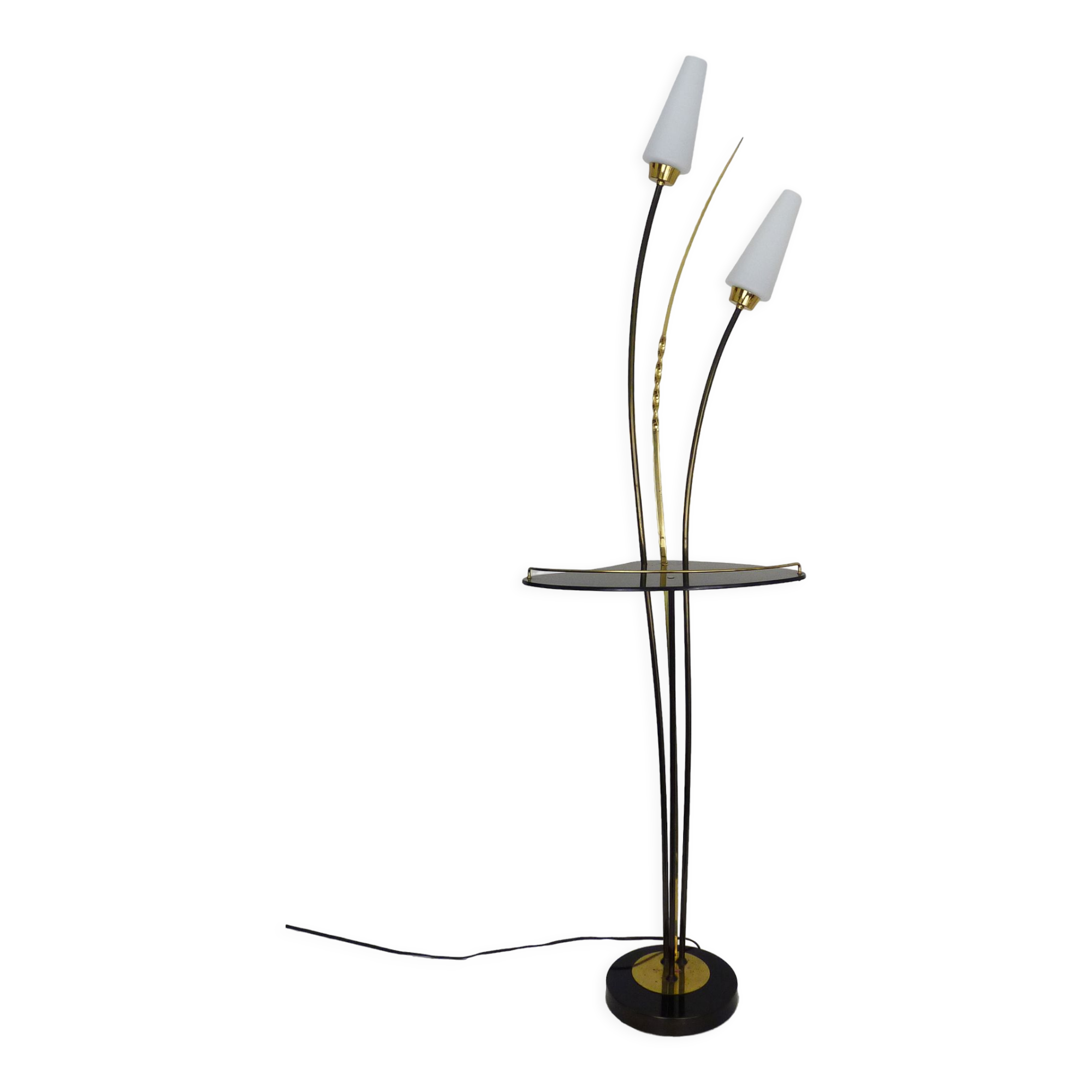 Vintage floor lamp by Arlus, 1950