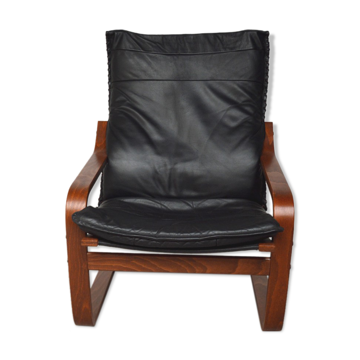 Armchair Poang unique model leather