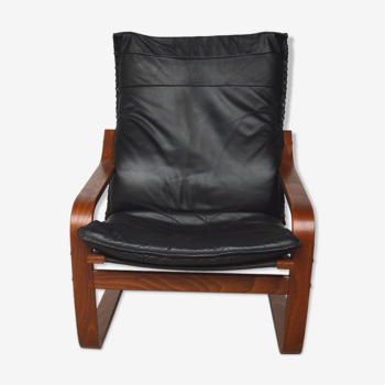 Armchair Poang unique model leather