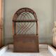 Vintage rattan shelf