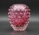 Extraordinary Pink Barovier e Toso Bugnato Vase