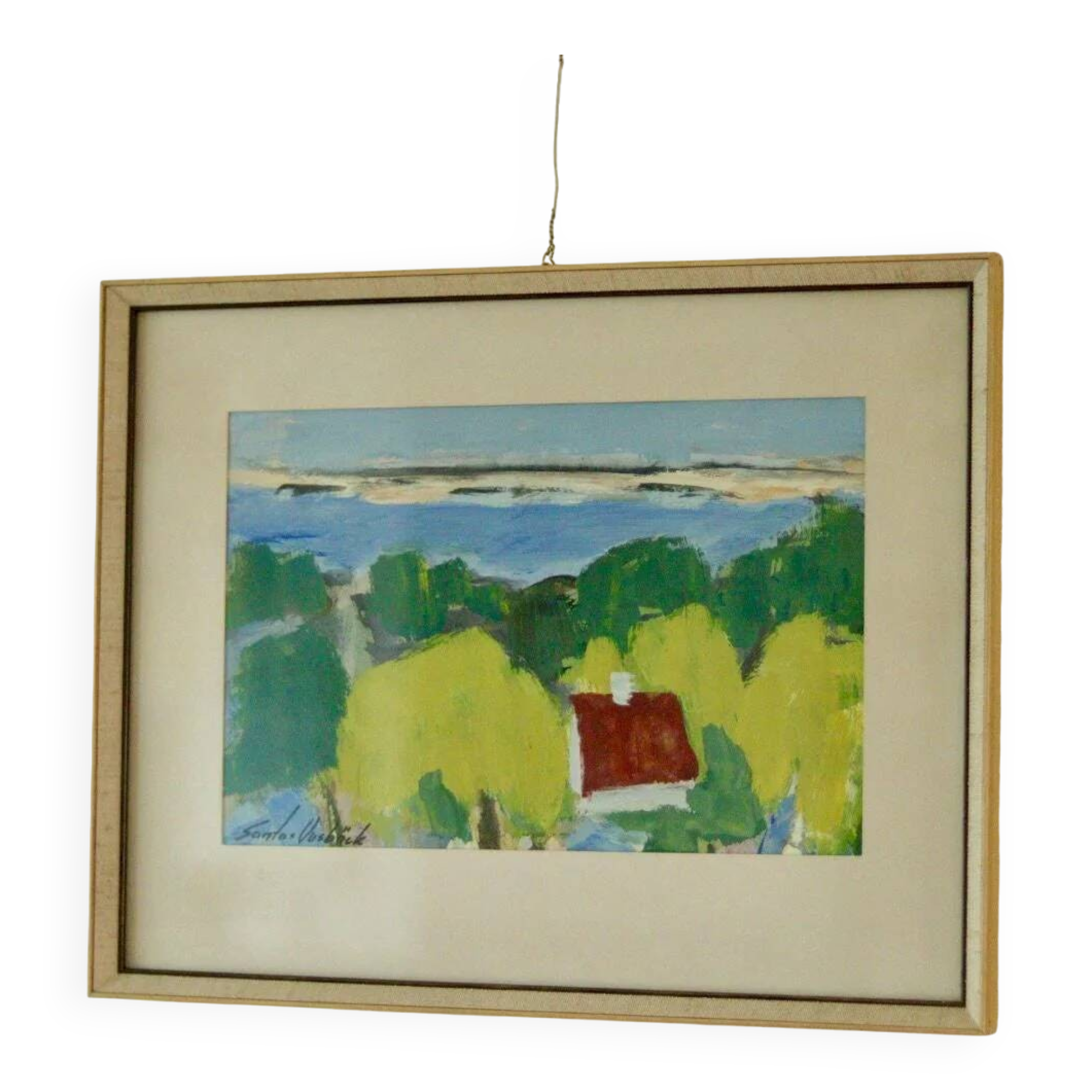 « Paysage » de Santos Ousbäck