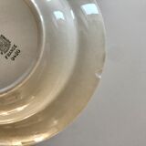 Set of 6 mismatched hollow plates Digoin Sarreguemines and Lunéville 40s