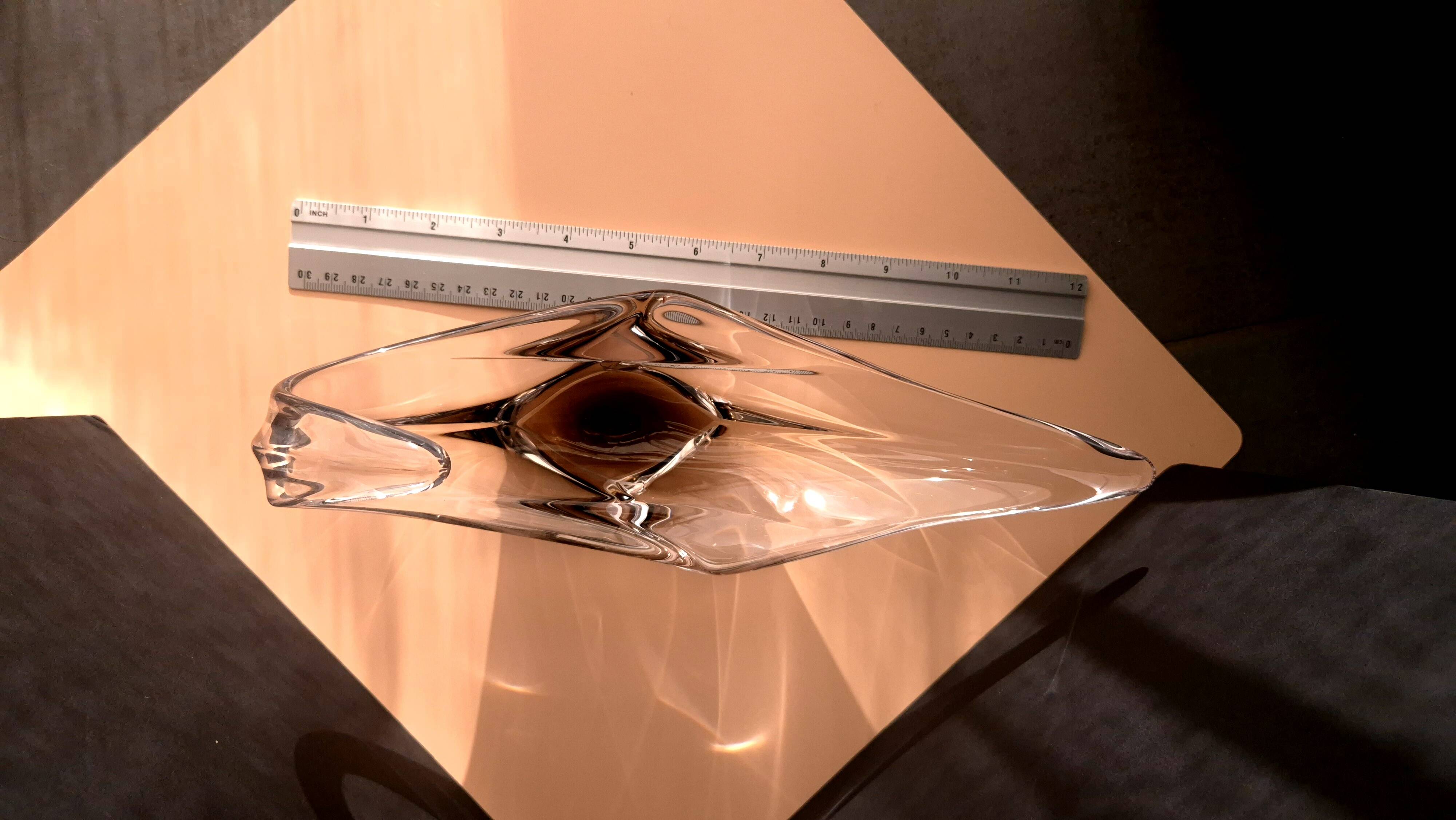 Coupe en cristal vintage (France) 1950-1970