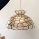 Mother-of-pearl pendant "Peony"