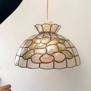 Suspension en nacre « Pivoine »