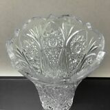 Vase / pressed glass
