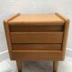 Bedside table / wooden sofa end, 1970s/1980s