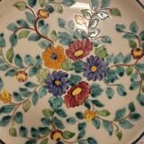 Round dish Cérard Monaco floral decoration