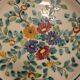 Round dish Cérard Monaco floral decoration
