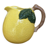 Ceramic jug with a lemon design.