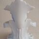Porcelain pipe holder vase