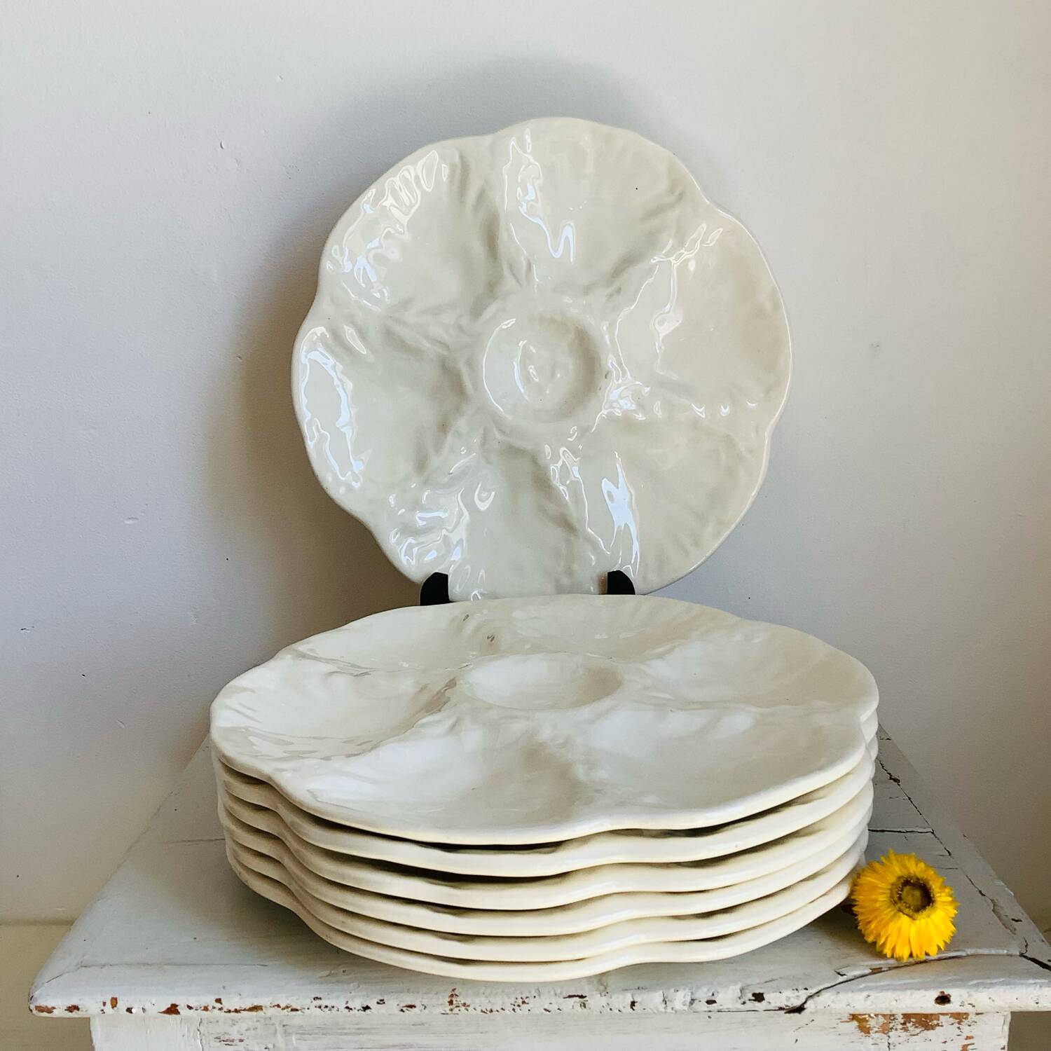 7 oyster plates