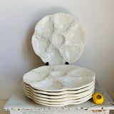 7 oyster plates