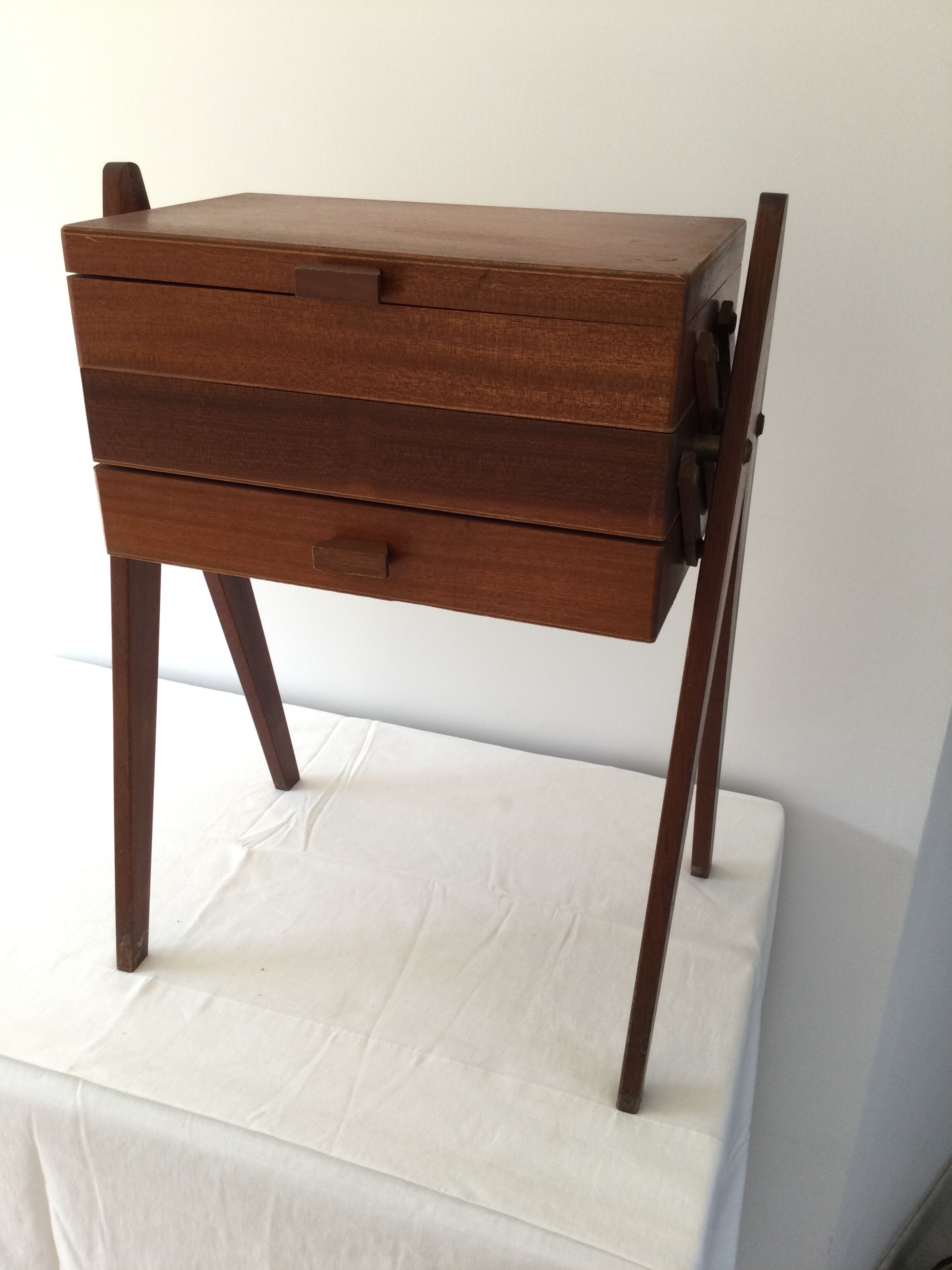 Vintage teak worker 1960