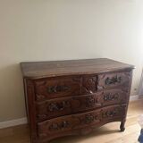 Commode Louis XIV en noyer