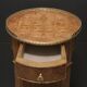 Louis XV style marquetry pedestal table or coffee table