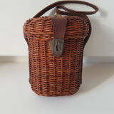 Wicker case for Minaudière glass