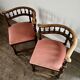 Pair of Renaissance-style corner chairs