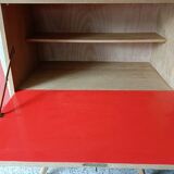 Vintage secretary with compass feet renovated