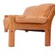 Norwegian modern ekornes teak & leather 3 seater sofa, model montana, 1970’s