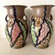 Pair of Carl Gebauer Germany vases, ceramic, 1930s