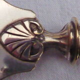 2 dessert serving cutlery art deco silver filled and silver metal